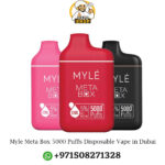 Myle Meta Box 2%(20mg) nicotine 5000 Puffs Disposable Vape in Dubai - Image 4