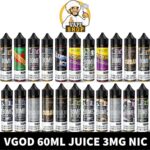 Vgod 60ml E Liquid 3MG E Juice – Vape Juice in Dubai, UAE - Image 2