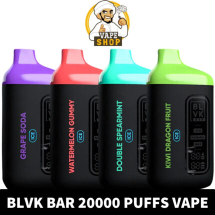 BLVK-BAR-20000-Puffs-Price-in-Dubai-430x430-1.jpg BLVK Bar 20000 Puffs 50mg Nicotine Disposable Vape in Dubai - Image 1