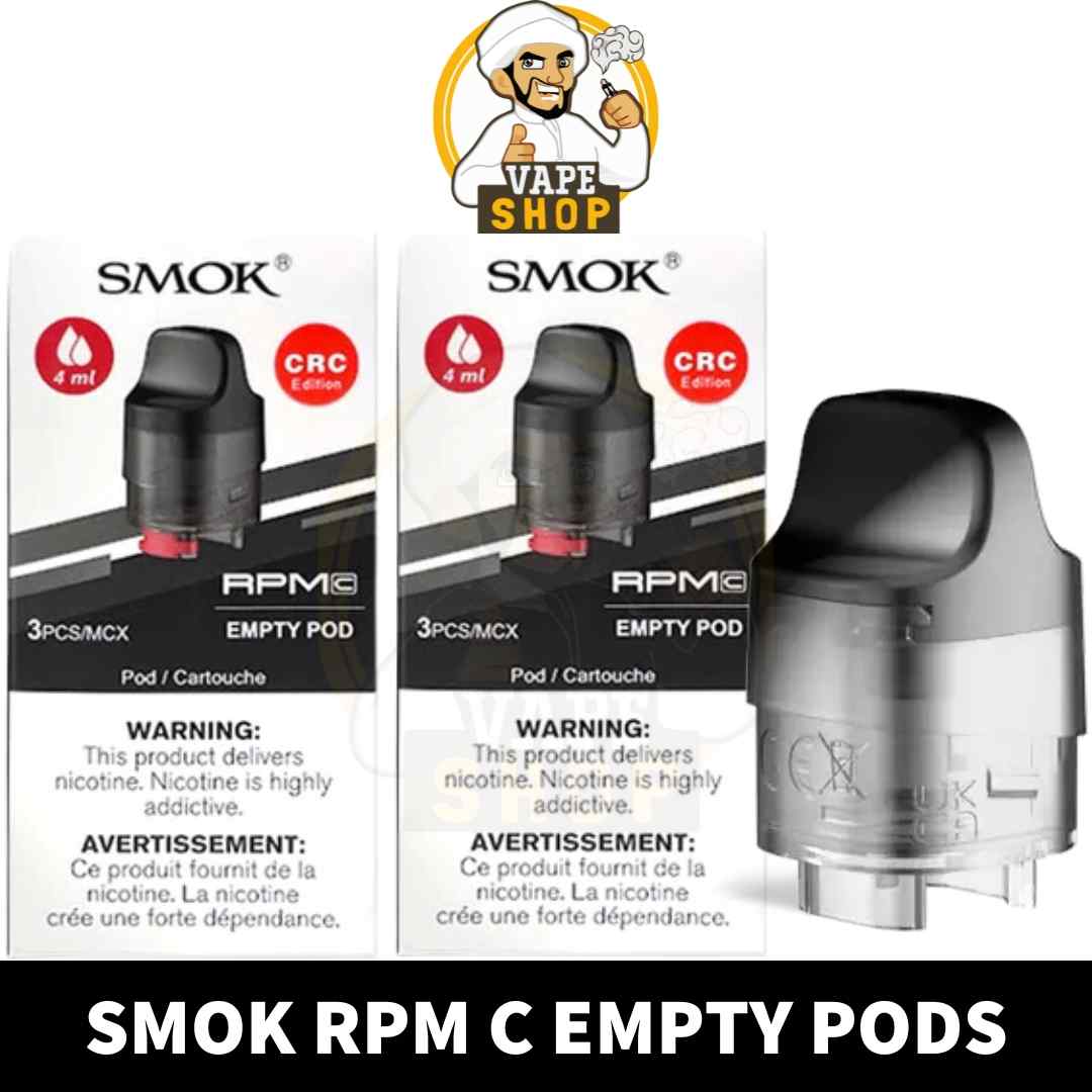 Best-SMOK-RPM-C-Empty-Pods-for-RPM-2-Coils-in-Dubai.jpg SMOK RPM C Empty Pods 4ml Replacement Pod Cartridge in Dubai, UAE - Image 1