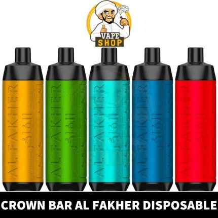 Buy-CROWN-BAR-AL-FAKHER-Disposable-5-8000Puffs-Rechargeable-Vape-in-UAE-CROWN-BAR-VAPE-DUBAI-Vape-Shop-Near-me-Dubai-CROWN-BAR-Al-Fakher-8000-Dubai-430x430-1.jpg Crown bar al fakher 8000 puffs 0.5MG Nicotine - Image 1