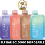 Elf Bar 10000 Puffs 5%-50mg Nicotion Disposable vape in Dubai