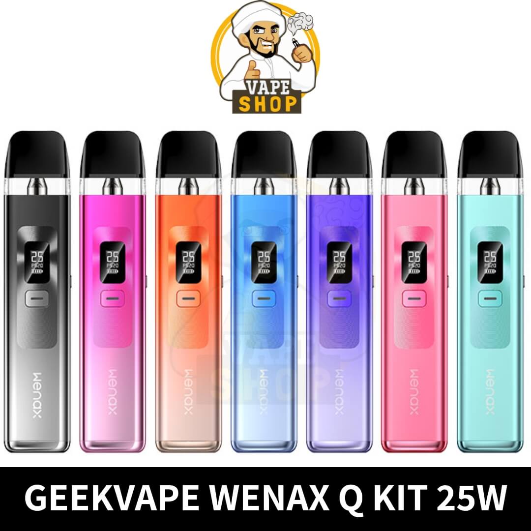 Buy-GEEKVAPE-Wenax-Q-Kit-1000mAh-Vape-kit-25W-Pod-System-Starter-Kit-in-Dubai-UAE-Wenax-Q-Dubai-Wenax-Q-Dubai-vape-shop-near-me.jpg GEEKVAPE Wenax Q Kit 1000mAh Vape kit 25W Pod System Starter Kit in Dubai, UAE - Image 1