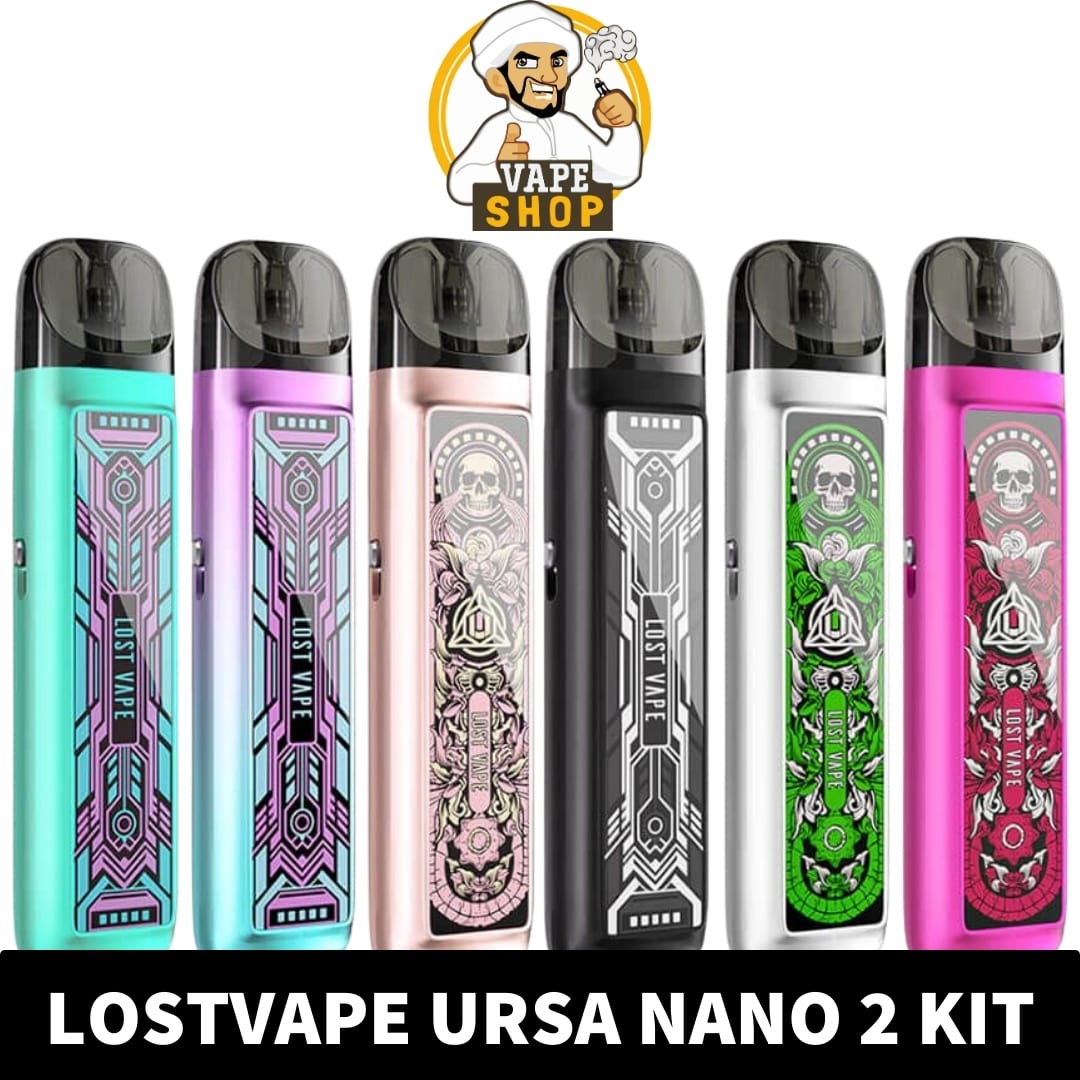 Buy-LOSTVAPE-Ursa-Nano-2-Kit-22W-Starter-Kit-900mAh-Vape-Kit-in-Dubai-Ursa-Nano-2-Pod-System-in-UAE-Ursa-Nano-2-Pod-Kit-Shop-near-me-min.jpg LOSTVAPE Ursa Nano 2 Kit 22W Starter Kit 900mAh Vape Kit in Dubai, UAE - Image 1
