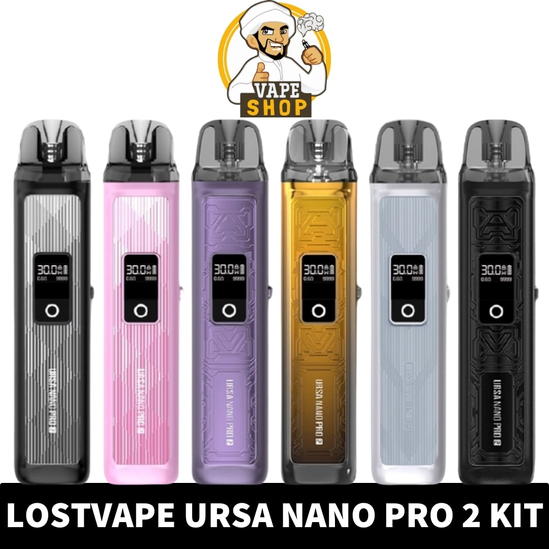 Buy-LOSTVAPE-Ursa-Nano-Pro-2-Kit-30W-Pod-System-1000mAh-Vape-Kit-in-Dubai-Ursa-Nano-Pro-2-Pod-System-in-UAE-Ursa-Nano-Pro-2-min.jpg LOSTVAPE Ursa Nano Pro 2 Kit 30W Pod System 1000mAh Vape Kit in Dubai, UAE - Image 1