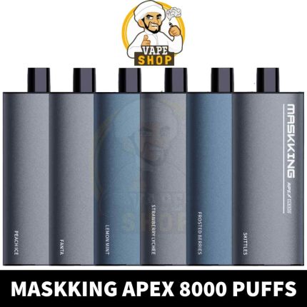 Buy-MASKKING-Apex-Disposable-in-UAE-Maskking-8000-Puffs-APEX-Disposable-Vape-in-Dubai-MASKKING-APEX-8000-Puffs-shop-near-me-430x430-1.jpg MASKKING Apex Disposable 8000 Puffs Rechargeable Vape in Dubai, UAE - Image 1
