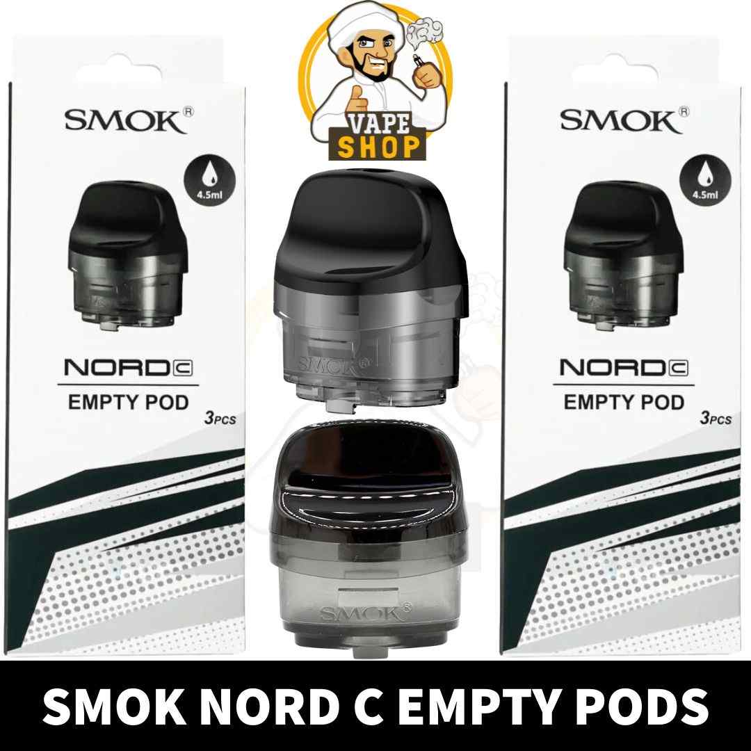 Buy-Nord-C-Pod-Cartridge-of-4.5ml-3-PCS-Per-pack-in-UAE-Nord-C-Empty-Pods-Dubai-shop-Nord-C-Pod-Cartridge-in-Dubai-Near-me.jpg SMOK Nord C Empty Pods 4.5ml Pod Cartridge in Dubai, UAE – 3 PCS Per Pack - Image 1