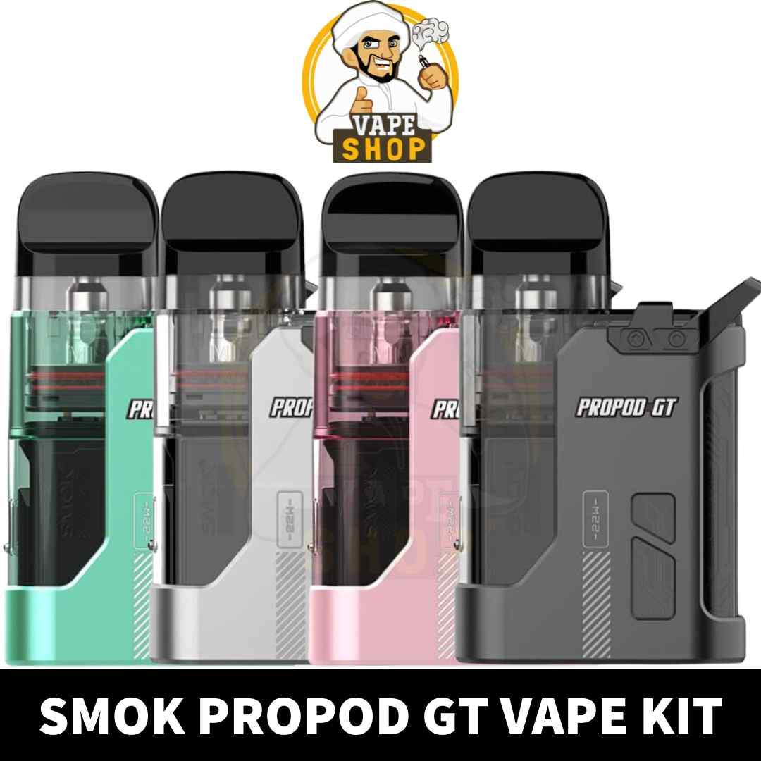 Buy-Propod-GT-Vape-Kit-of-22W-700mAh-2ml-in-UAE-SMOK-Propod-GT-Kit-in-Dubai-Propod-GT-Pod-System-Shop-in-Dubai-Shop-Near-Me.jpg SMOK Propod GT Kit 22W Vape Kit 700mAh Pod System 2ml Starter Kit in Dubai, UAE - Image 1