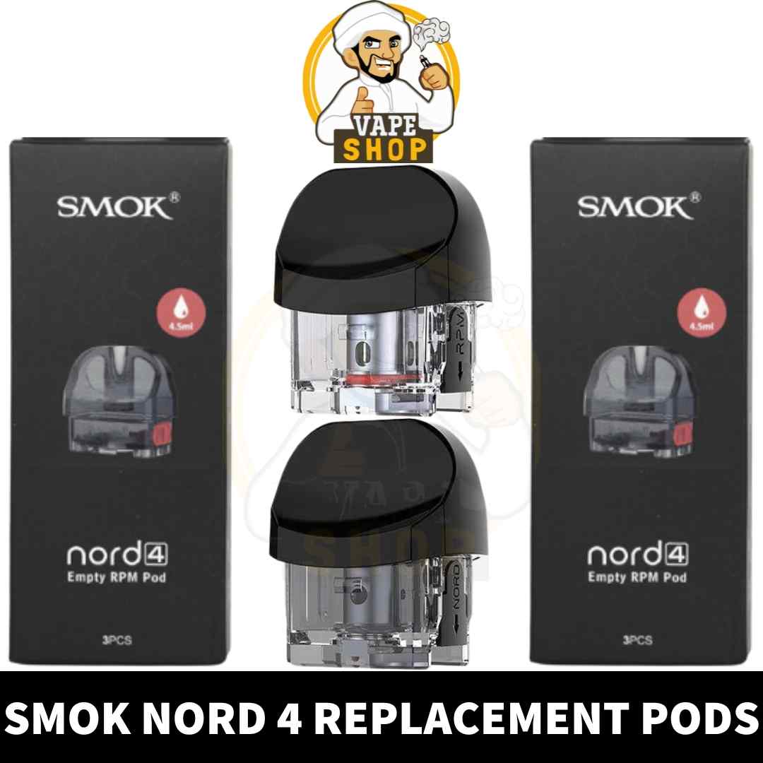 Buy-SMOK-NORD-4-PODS-in-UAE-NORD-4-RPM-2-Pods-in-Dubai-NORD-4-RPM-Pods-in-Dubai-NORD-4-Replacement-Pods-shop-near-me.jpg SMOK Nord 4 Pods 4.5ml Replacement Pods in Dubai, UAE – 3 PCS Per Pack - Image 1