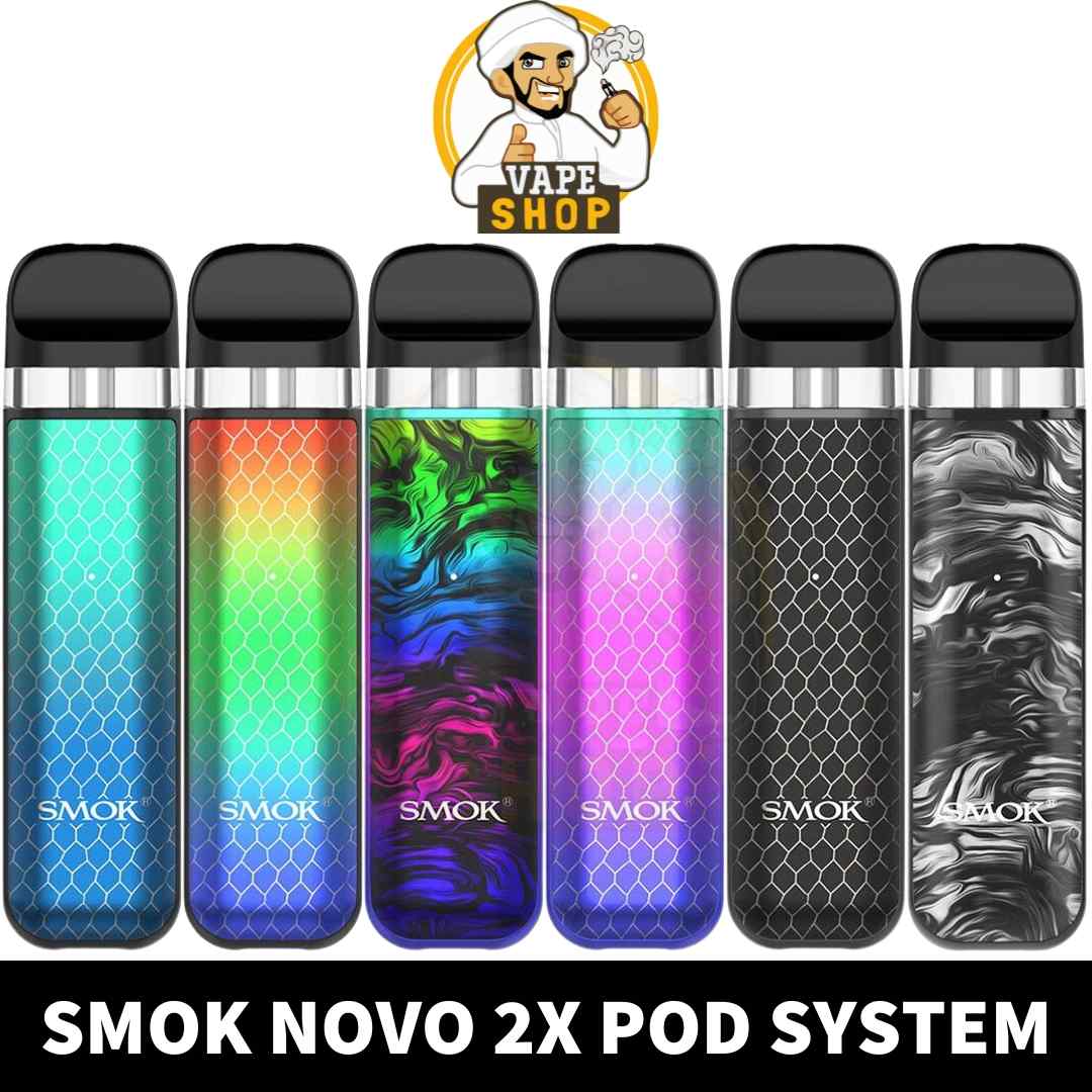Buy-SMOK-Novo-2X-Vape-Pod-System-Kit-of-20W-2ml-Capacity-and-800mAh-Battery-in-UAE-SMOK-Novo-2X-Kit-Shop-in-Dubai-Near-Me.jpg SMOK Novo 2X Kit 20W Vape Kit 800mAh Pod System 2ml Starter Kit in Dubai, UAE - Image 1
