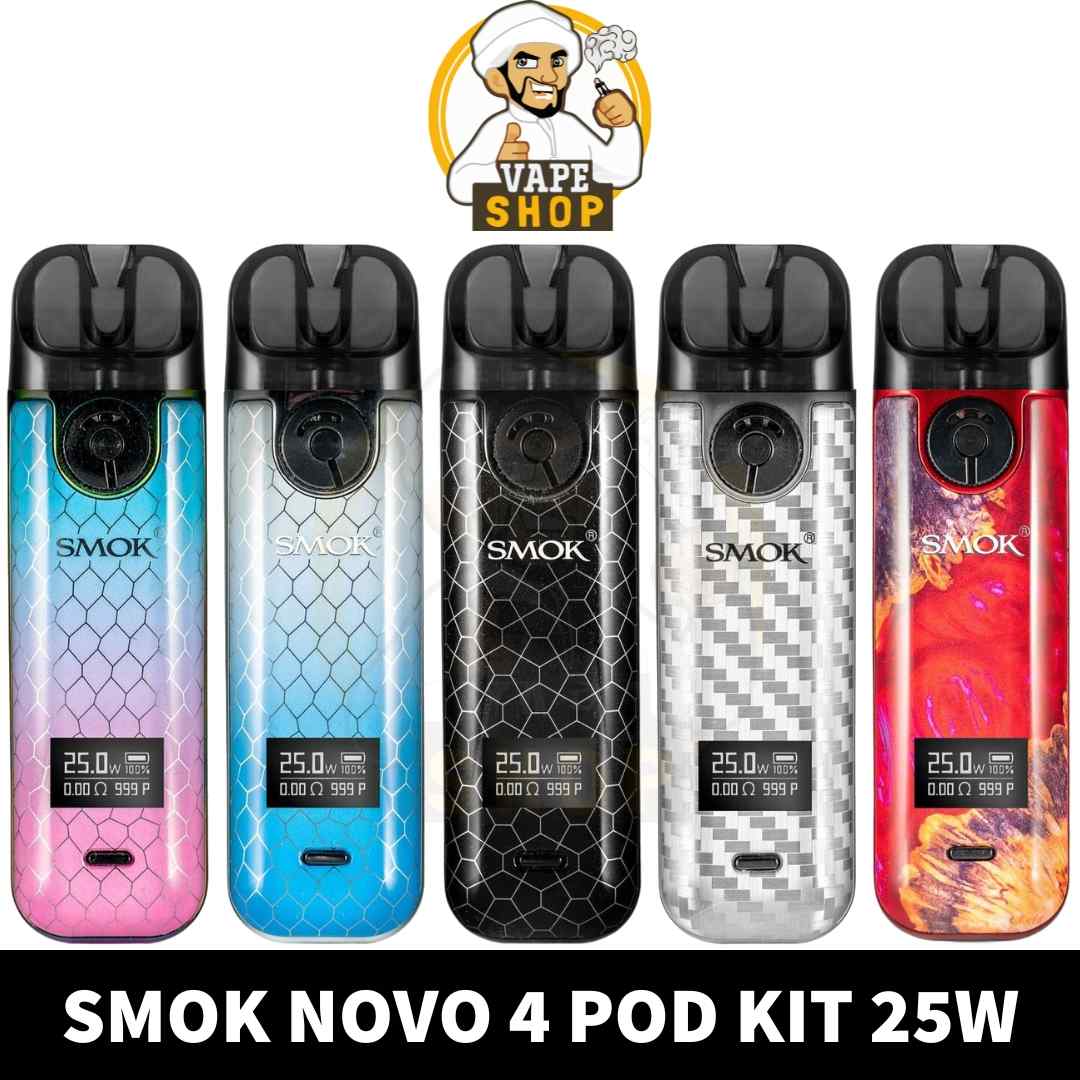 Buy-SMOK-Novo-4-Kit-800mAh-Pod-System-25W-Vape-Kit-Starter-Kit-in-UAE-Novo-4-Dubai-Novo-4-Kit-Dubai-SMOK-Vape-kit-shop-near-me.jpg SMOK Novo 4 Kit 800mAh Pod System 25W Vape Kit Starter Kit in Dubai, UAE - Image 1