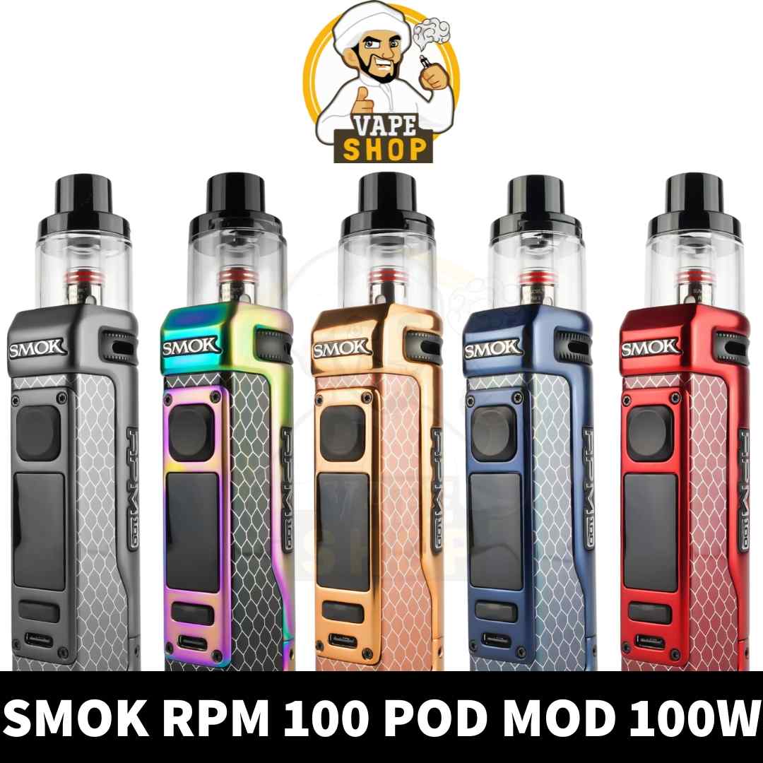 Buy-SMOK-RPM-100-Kit-100W-Pod-Mod-Kit-18650mAh-Vape-Kit-in-UAE-RPM-100-Kit-Dubai-RPM-100-Pod-Mod-Dubai-100W-Pod-Mod-Dubai.jpg SMOK RPM 100 Kit 100W Pod Mod Kit 18650mAh Vape Kit in Dubai, UAE - Image 1