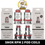 SMOK RPM 2 Coils 0.6ohm DC MTL & 0.16 Meshed Replacement Coils in Dubai, UAE – 5 PCS Per Pack
