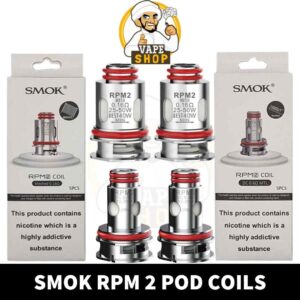 SMOK RPM 2 Coils 0.6ohm DC MTL & 0.16 Meshed Replacement Coils in Dubai, UAE – 5 PCS Per Pack