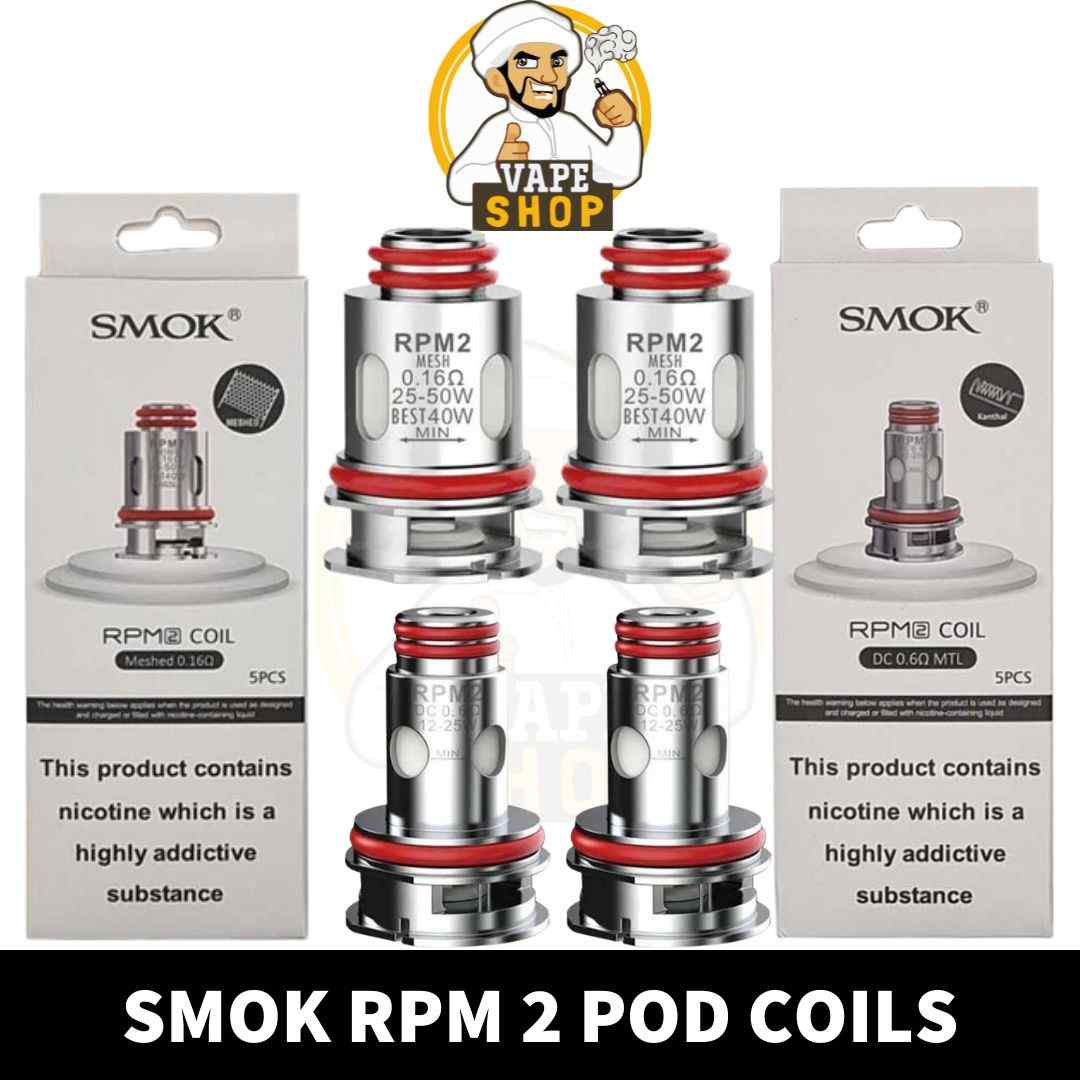 Buy-SMOK-RPM-2-Replacement-Coils-in-UAE-SMOK-RPM-2-Coils-in-Dubai-RPM-2-Mesh-Dubai-RPM-2-DC-MTL-Dubai-vape-Shop-near-me-.jpg SMOK RPM 2 Coils 0.6ohm DC MTL & 0.16 Meshed Replacement Coils in Dubai, UAE – 5 PCS Per Pack - Image 1