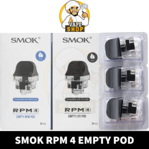 SMOK RPM 4 Empty Pod Cartridge in Dubai, UAE – 3 PCS Per Pack