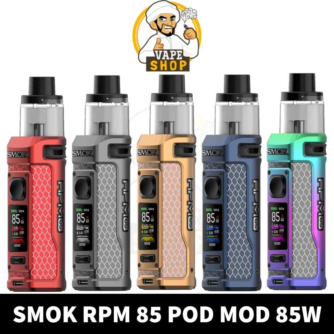 Buy-SMOK-RPM-85-Kit-85W-Pod-Mod-3000mAh-Pod-Kit-in-UAE-RPM-85-Kit-Dubai-RPM-85-Dubai-SMOK-Vape-Shop-Near-me-Vape-kit-dubai.jpg SMOK RPM 85 Kit 85W Pod Mod 3000mAh Pod Kit Type C Vape Kit Starter Kit in Dubai, UAE - Image 1