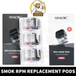 SMOK RPM Pods Standard Pod & Nord Pod For RPM40 in Dubai, UAE – 3 PCS Per Pack