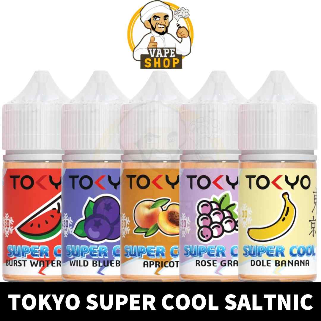 Buy-TOKYO-Super-Cool-Salt-Nicotine-Vape-Juice-30ml-Size-30mg-and-50mg-Nicotine-Strength-in-UAE-Tokyo-Super-Cool-SaltNic-shop-Near-ME.jpg TOKYO Super Cool Salt Nicotine 30ml Vape Juice 35mg and 50mg E-Liquid in Dubai, UAE - Image 1