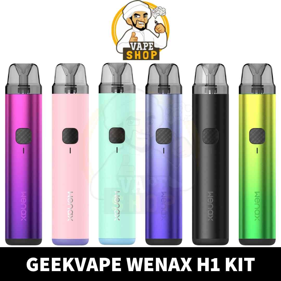 Buy-Wenax-H1-Pod-System-Kit-1000mAh-in-UAE-GEEKVAPE-Wenax-H1-Kit-Shop-in-Dubai-Wenax-H1-Pod-System-Shop-in-Dubai-Near-Me.jpg GEEKVAPE Wenax H1 Kit 1000mAh Starter Kit 2.5ml Pod System in Dubai, UAE - Image 1