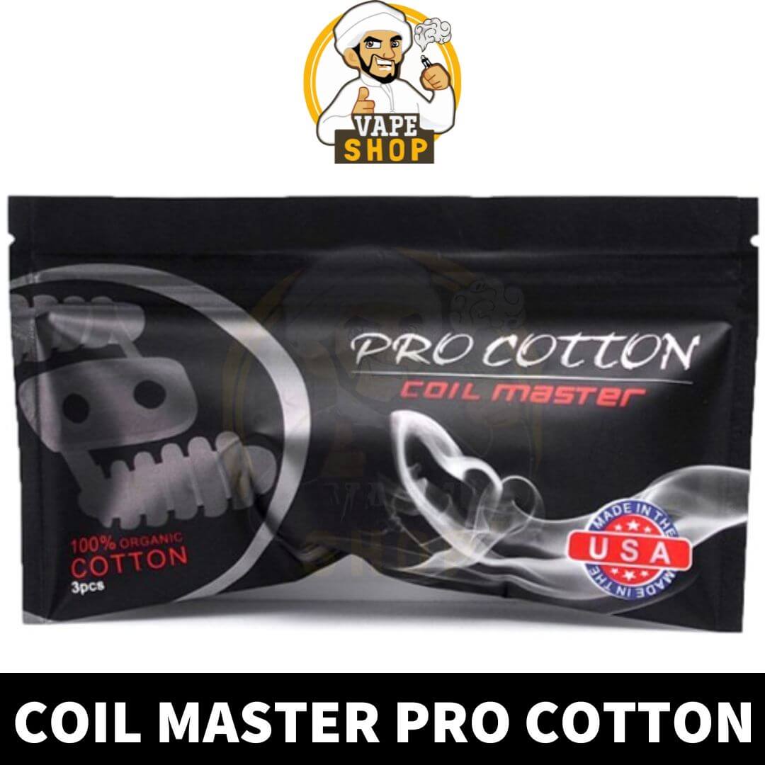 COIL MASTER PRO COTTON PRICE IN UAE DUBAI NEAR ME Coil Master Pro Cotton Buy in Dubai UAE Vape Shop - Image 1
