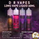 Dr Vapes 12mg Vape Liquid 60ml In Dubai – Buy Now