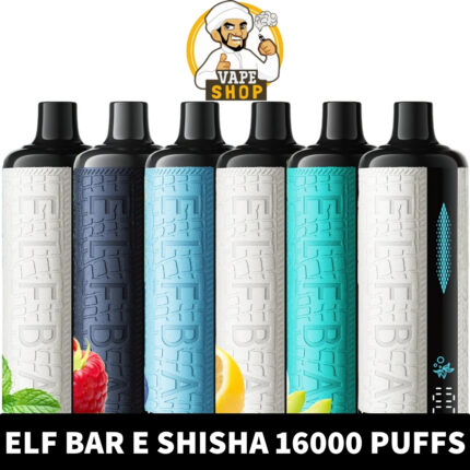ELF-BAR-E-SHISHA-16000-Puffs-Price-in-Dubai-430x430-1.jpg ELF BAR Shisha 16000 puffs Mega Cloud DTL 0.5% Nicotine - Image 1