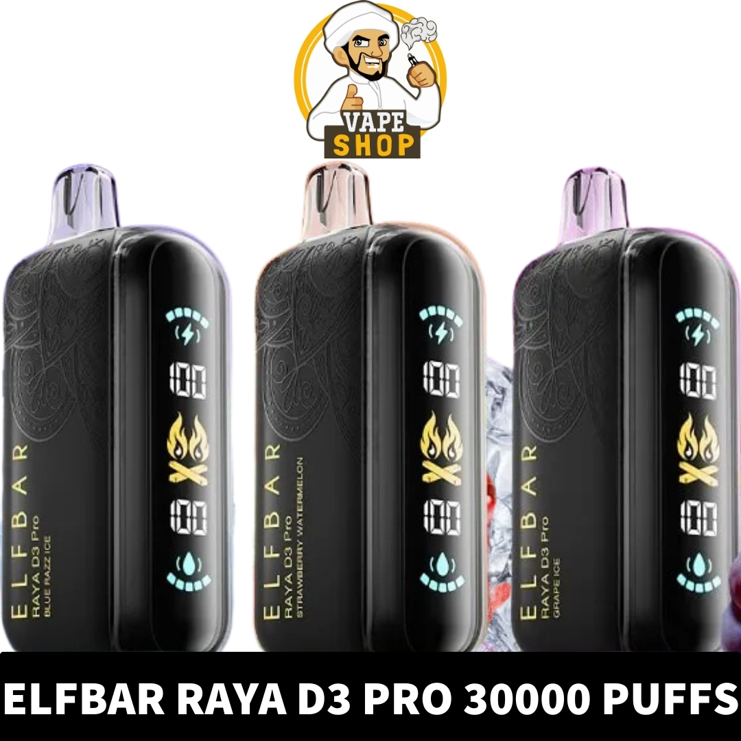 ELFBAR-RAYA-D3-PRO-30000-puffs.jpg Elfbar Raya d3 pro 30000 puffs 50mg nicotine triple mode disposable - Image 1