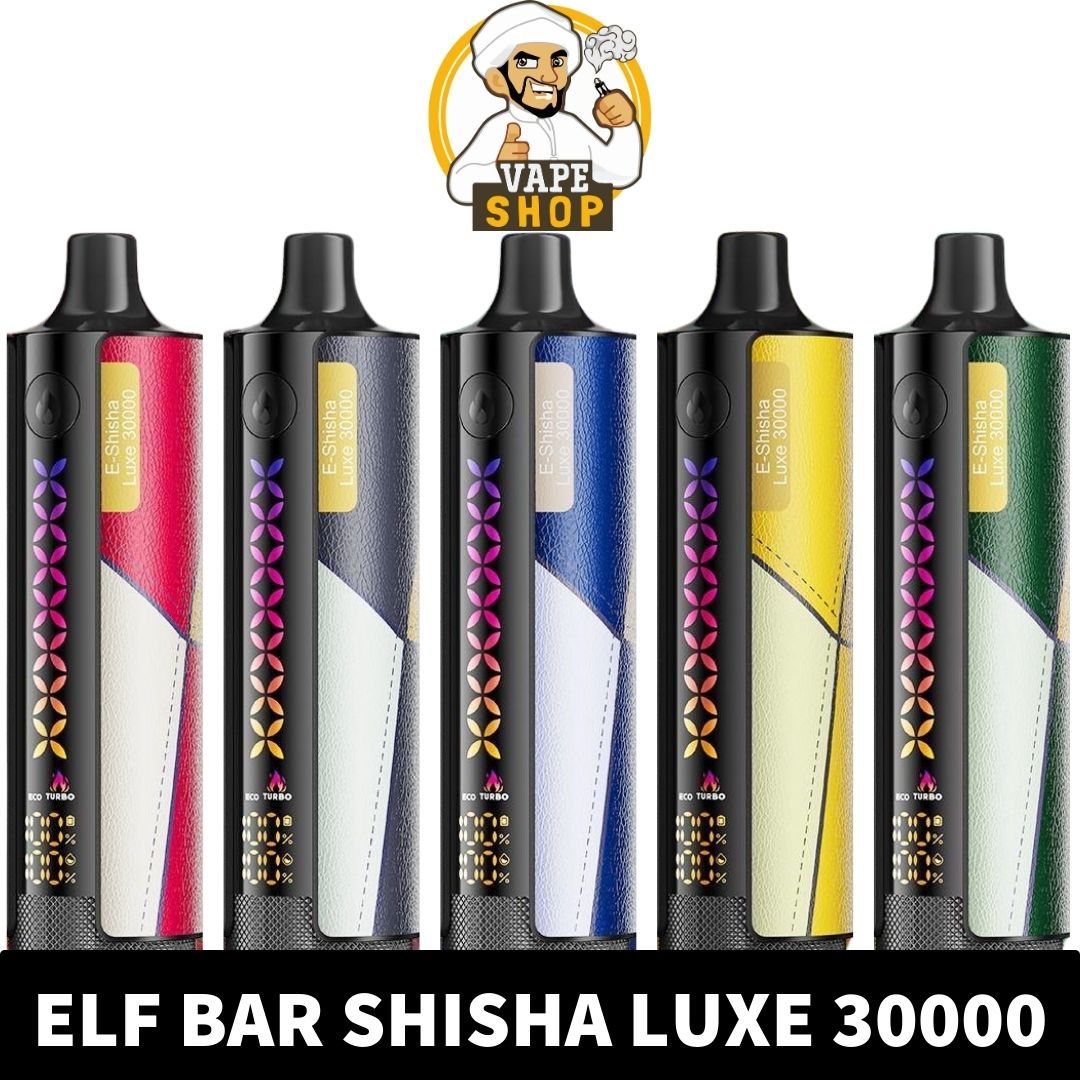 Elf-bar-shisha-Luxe-30000-in-dubai.jpg ELF BAR Shisha Luxe 30000 Puffs 3mg Nicotine Disposable Vape Buy Now - Image 1