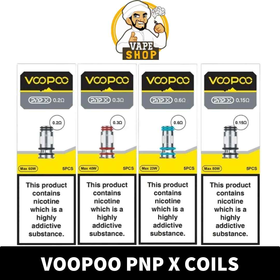 Experience-exceptional-vaping-performance-with-VOOPOO-PnP-X-Replacement-Coils.-Choose-from-0.15ohm-0.2ohm-0.3ohm-and-0.6ohm-coils.jpg VOOPOO PNP X Replacement Pod Coils ( 5 PCS) in Dubai, UAE - Image 1