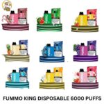 Fummo King 6000 Puffs 2% nicotine Rechargeable Disposable Vape Buy in UAE Dubai - Image 4