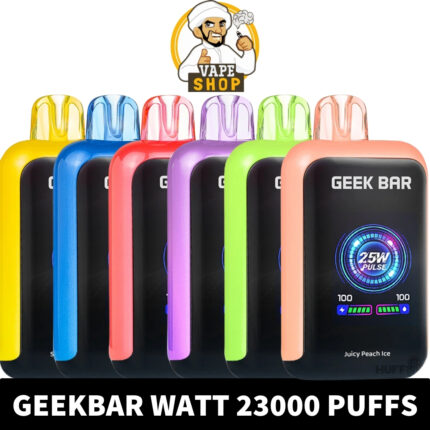 GEEKBAR-Watt-23000-Puffs-Price-in-Dubai-430x430-1.jpg GEEKBAR Watt 23000 Puffs 50mg Nicotine - Image 1