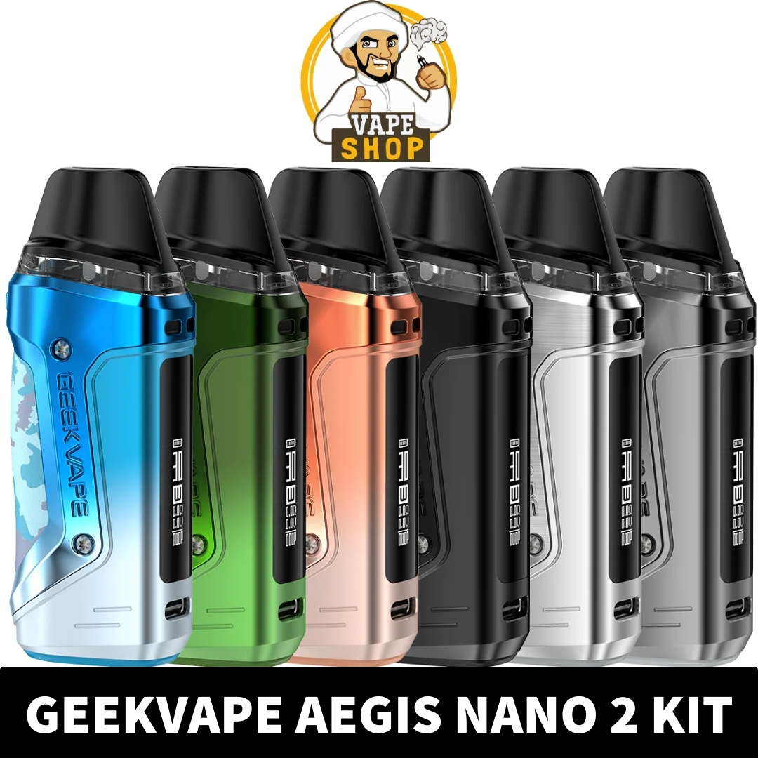 Vape Shop AE - GEEKVAPE Aegis Nano 2 Price in Dubai GEEKVAPE Aegis Nano 2 Kit (AN 2) 1100mAh - Image 1