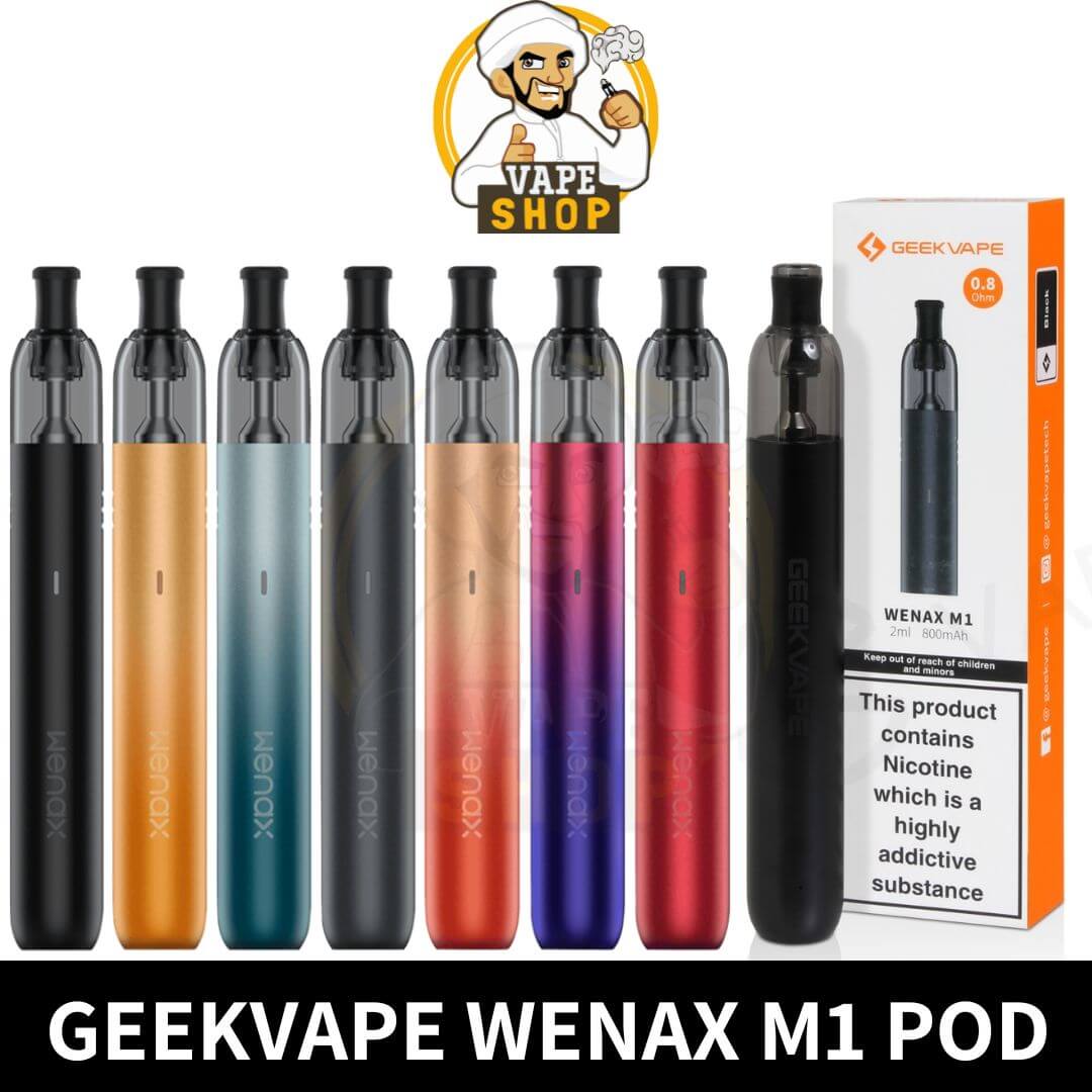 GeekVape Wenax M1 pod kit system Disposable Vape in Uae GeekVape Wenax M1 800mah Pod System In Dubai - Image 1