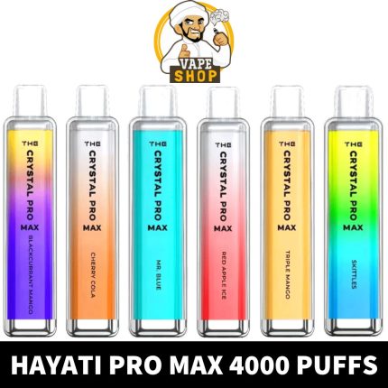 HAYATI-Pro-Max-4000-Puffs-20mg-Disposable-Vape-in-Dubai-UAE-430x430-1.jpg HAYATI Pro Max 4000 plus Puffs 20mg Disposable Vape in Dubai, UAE - Image 1