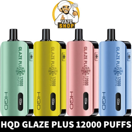 HQD-Glaze-Plus-12000-Puffs-430x430-1.jpg HQD Glaze Plus 12000 Puffs 50MG Nicotine Dual Mesh Coil Disposable - Image 1