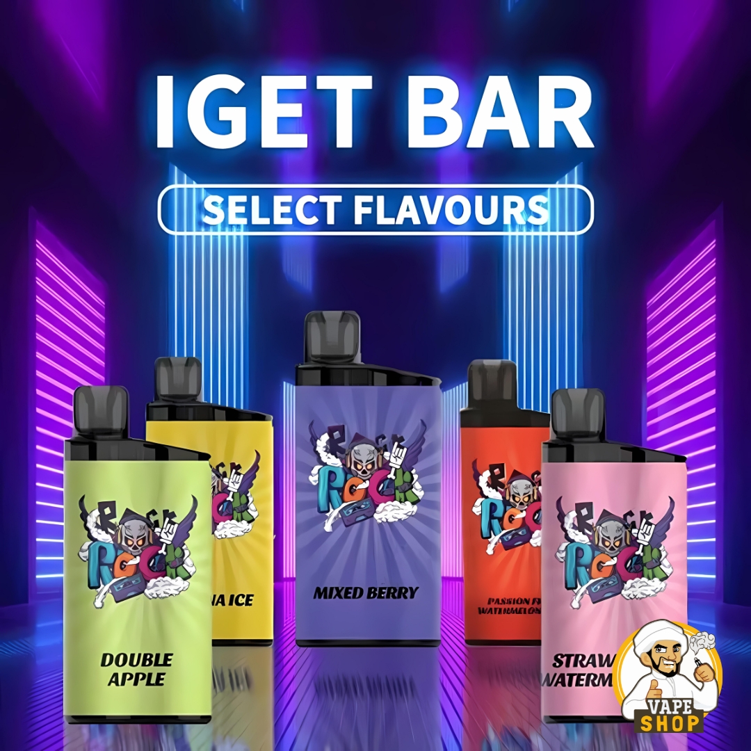 IGET-Bar-3500-Puffs-50MG-Nicotine-Disposable-Vape.jpg IGET Bar 3500 Puffs 50MG Nicotine Disposable Vape - Image 1