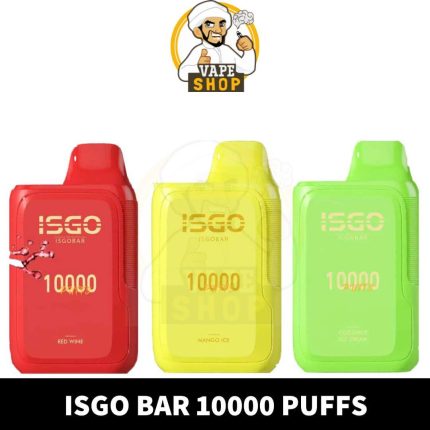 ISGO-BAR-10000-PUFFS-1-430x430-1.jpg ISGO BAR 10000 Puffs 5% nicotine Disposable Vape shop In Dubai - Image 1