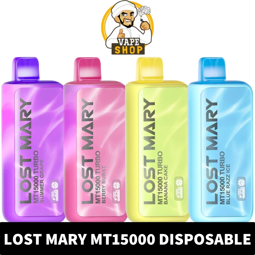 LOST-MARY-MT15000-15000-Puffs-Price-in-Dubai.jpg LOST MARY MT15000 TURBO 5% Disposable Vape - Image 1