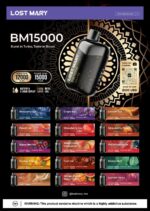Lost Mary BM15000 Puffs 50mg Nicotine Dual Mode Disposable - Image 2