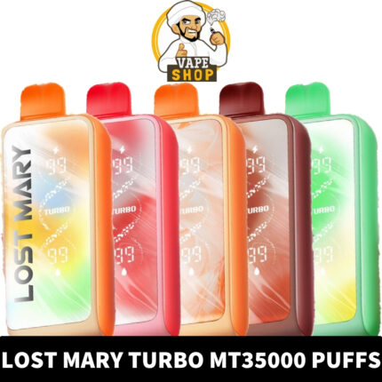 Lost-Mary-Turbo-MT35000-35000Puffs-430x430-1.jpg Lost Mary Turbo MT35000 Puffs 50mg Nicotine - Image 1