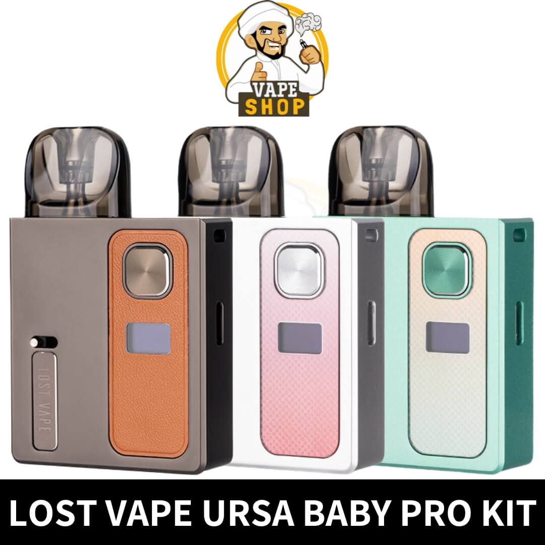 Lost-Vape-Ursa-Baby-Pro-Kit-900mAh-Pod-System-25W-Vape-Kit-in-UAE-Ursa-Baby-Pro-Starter-Kit-Ursa-Baby-Pro-Vape-Near-me-Dubai-shop-vape-dubai-kit-dubai.jpg Lost Vape Ursa Baby Pro Kit 900mAh Pod System 25W Vape Kit In Dubai - Image 1