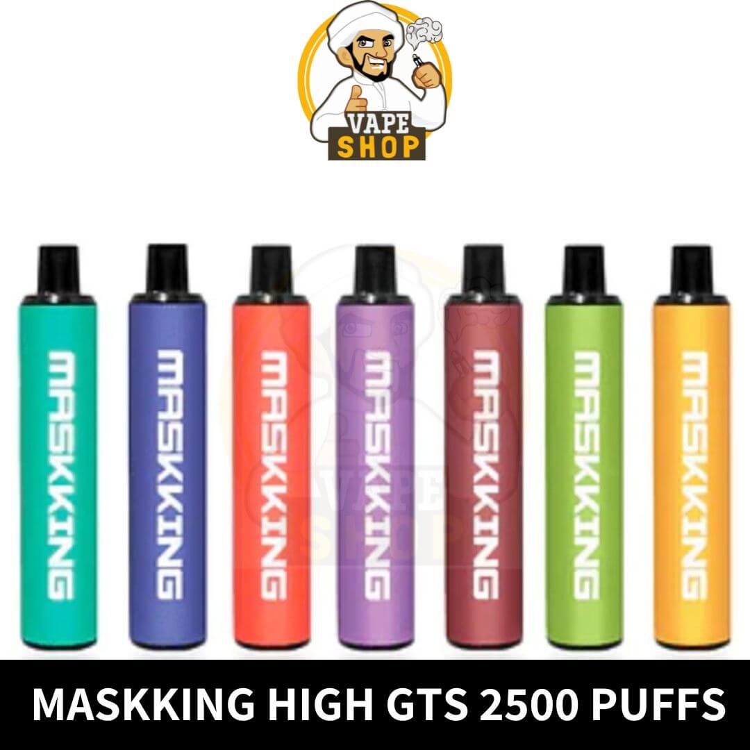 MASKKING HIGH GTS 2500 PUFFS IN UAE MASKKING GTS 2500 Puffs 2% Disposable Vape in DubaI - Image 1