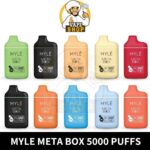 Myle Meta Box 2%(20mg) nicotine 5000 Puffs Disposable Vape in Dubai - Image 2