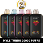 MYLE Turbo 20000 Puffs 50MG Disposable Vape in Dubai