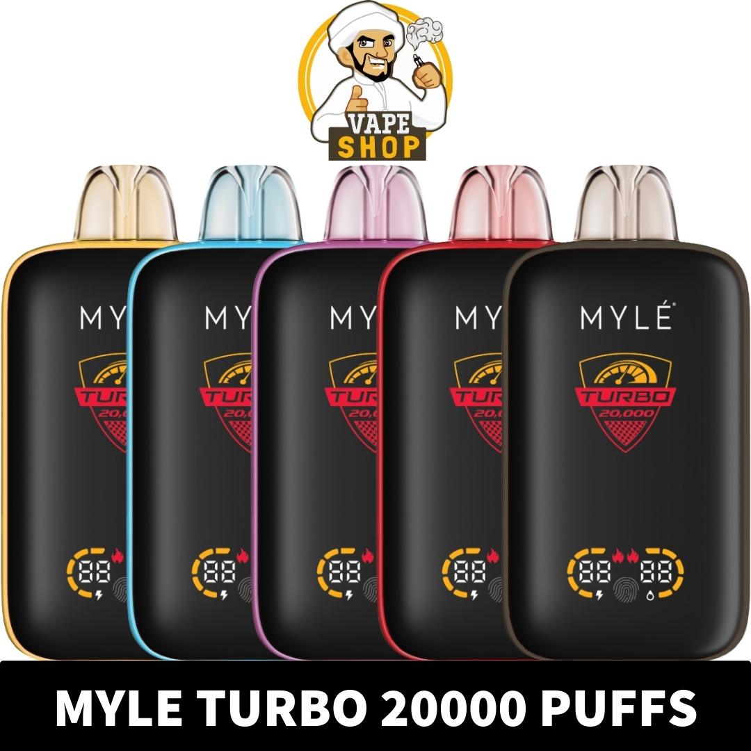Vape Shop AE - MYLE TURBO 20000 Puffs Price in Dubai MYLE Turbo 20000 Puffs 50MG Disposable Vape in Dubai - Image 1
