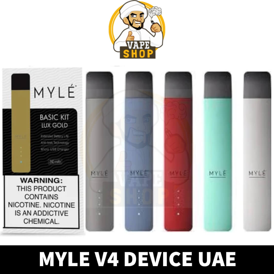 Myle V4 Device vape shop ae myle device v4 font Myle V4 Device | Best Pod System In UAE Dubai - Image 1