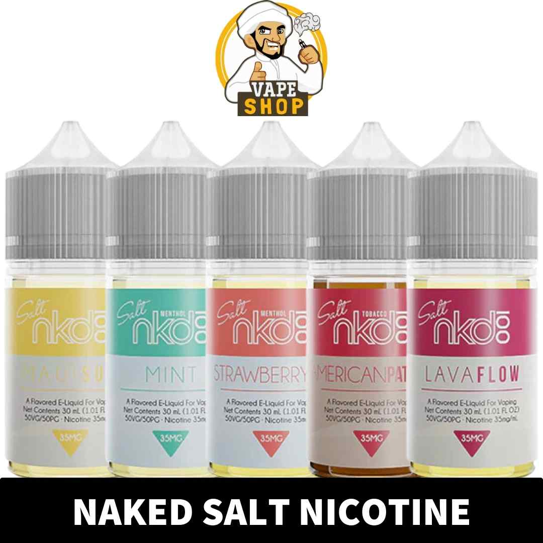 NAKED-SALT-NIC.jpg Naked Salt Nicotine 20MG 35MG & 50MG Juice In Dubai UAE - Image 1