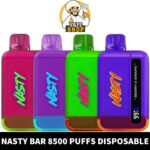 NASTY Bar 8500 Puffs 20 Mg & 50 Mg Disposable Vape