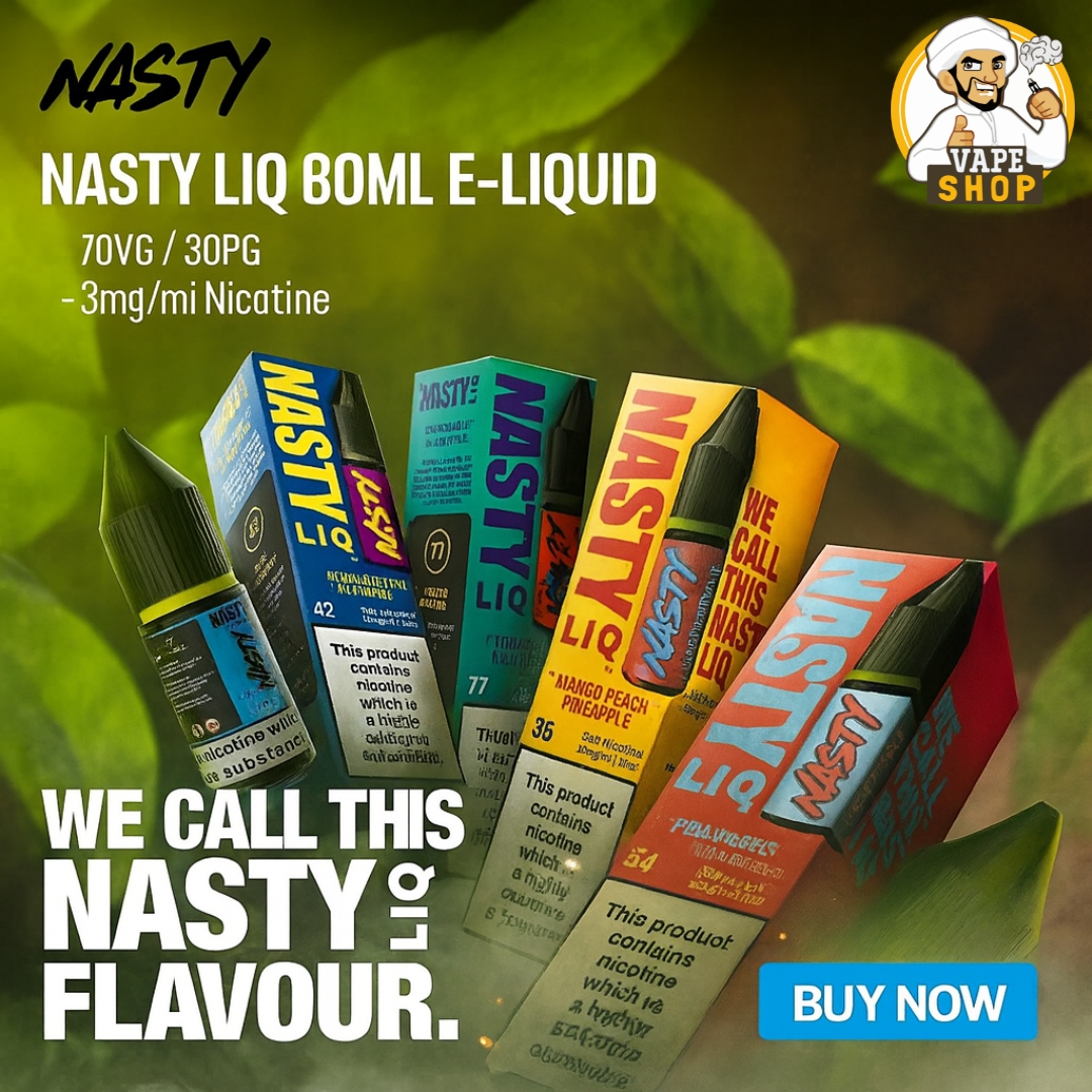 Nasty-LIQ-60ml-E-Liquid-In-Dubai.jpg Nasty LIQ 60ml 3mg E-Liquid In Dubai - Image 1